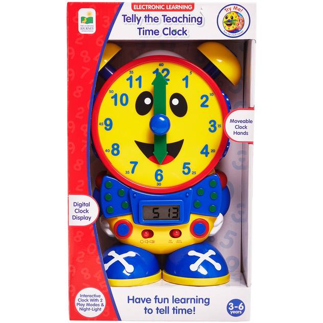The Learning Journey Primary Telly the Time Clock