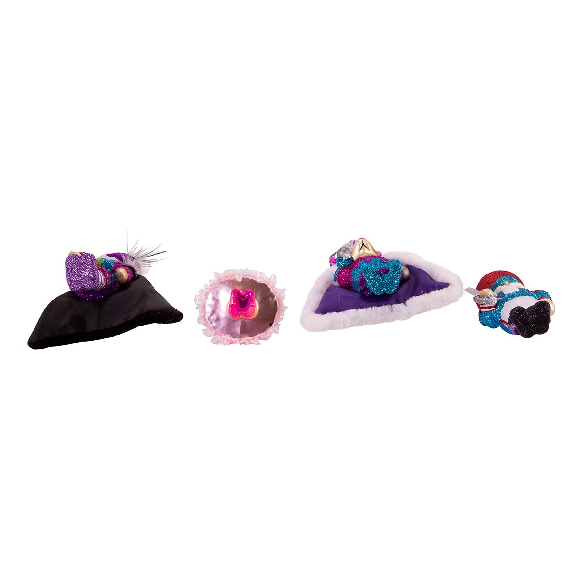 Kurt S. Adler 4pc. Noble Gems™ Glass Nutcracker Ornament Set