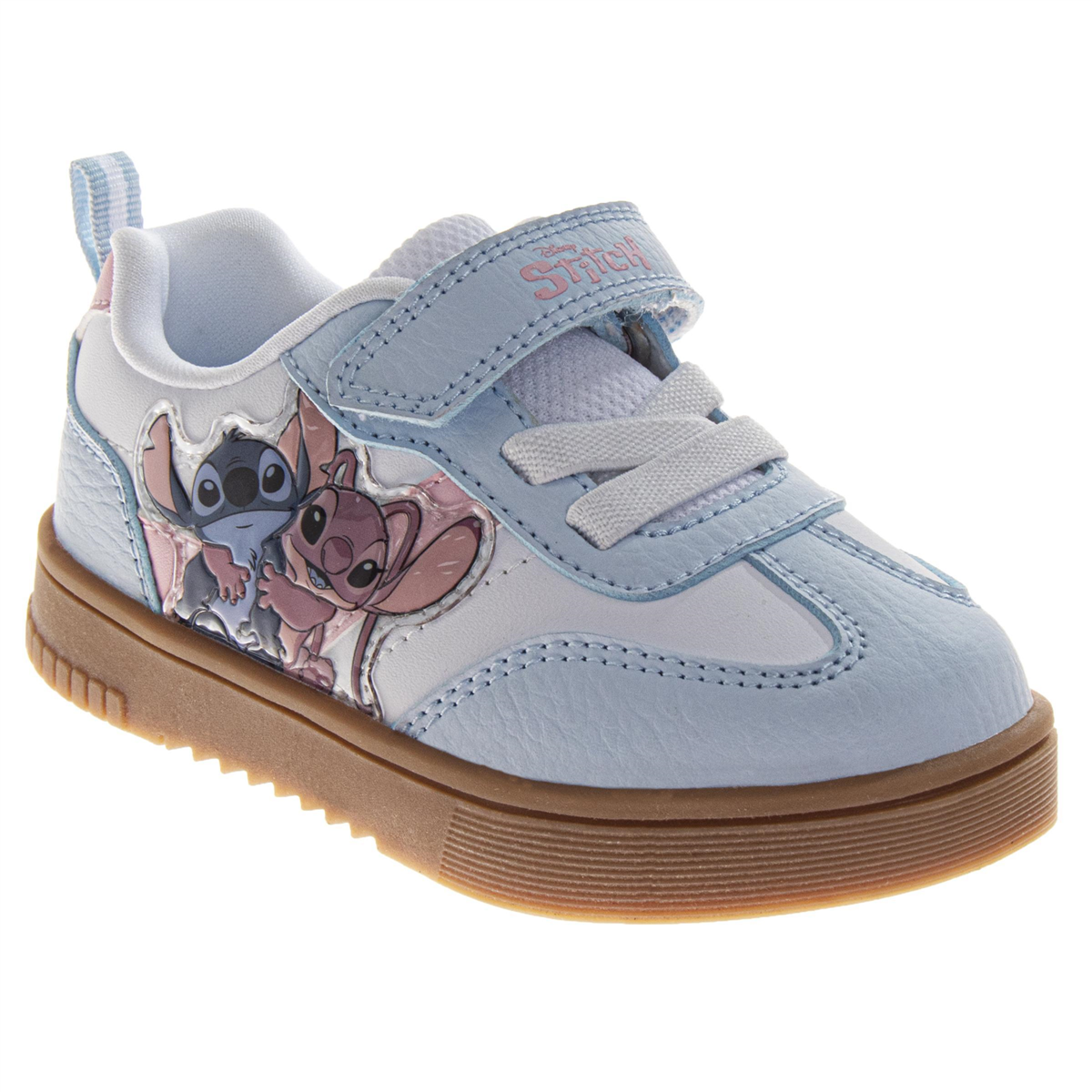Toddler Girls Disney(tm) Stitch Hook & Look Fashion Sneakers