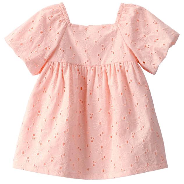 Baby Girl (12-24M) Carter's® Eyelet Short Sleeve Dress