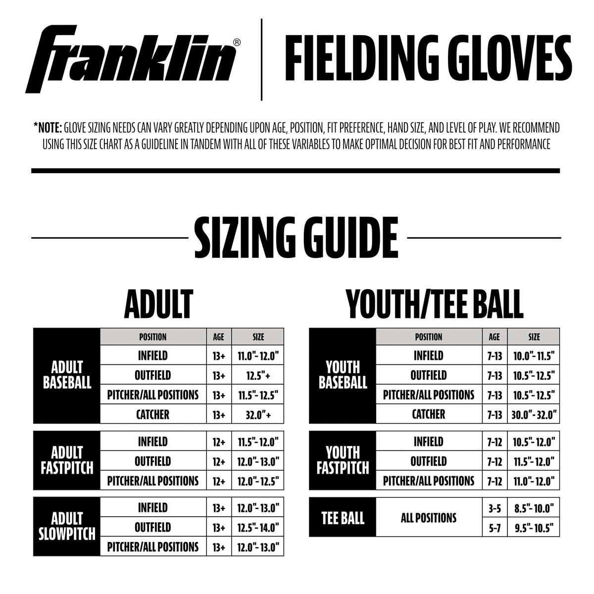 Franklin® 9.5in. Teeball Glove & Ball - Orange