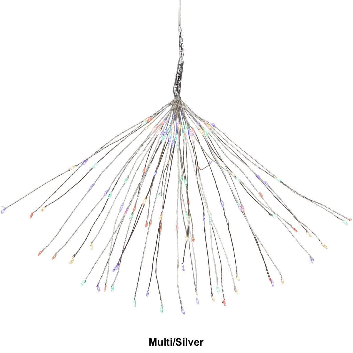 Northlight Seasonal 20in. LED Silver Branch Christmas Décor