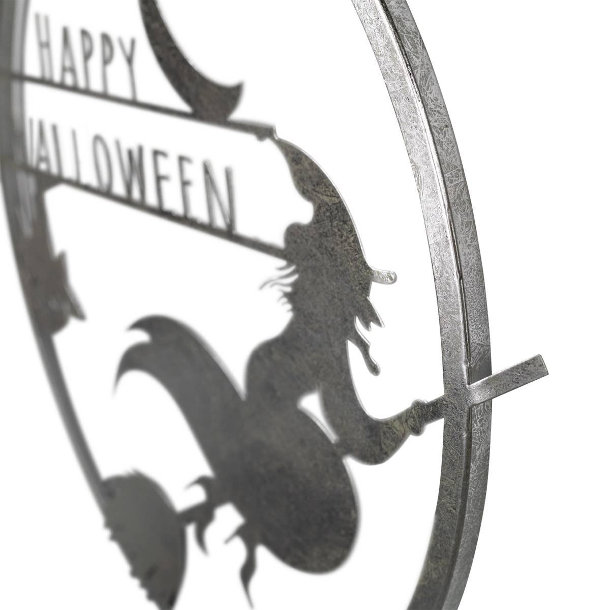 Northlight Seasonal 17in. Flying Witch Happy Halloween Wall Sign