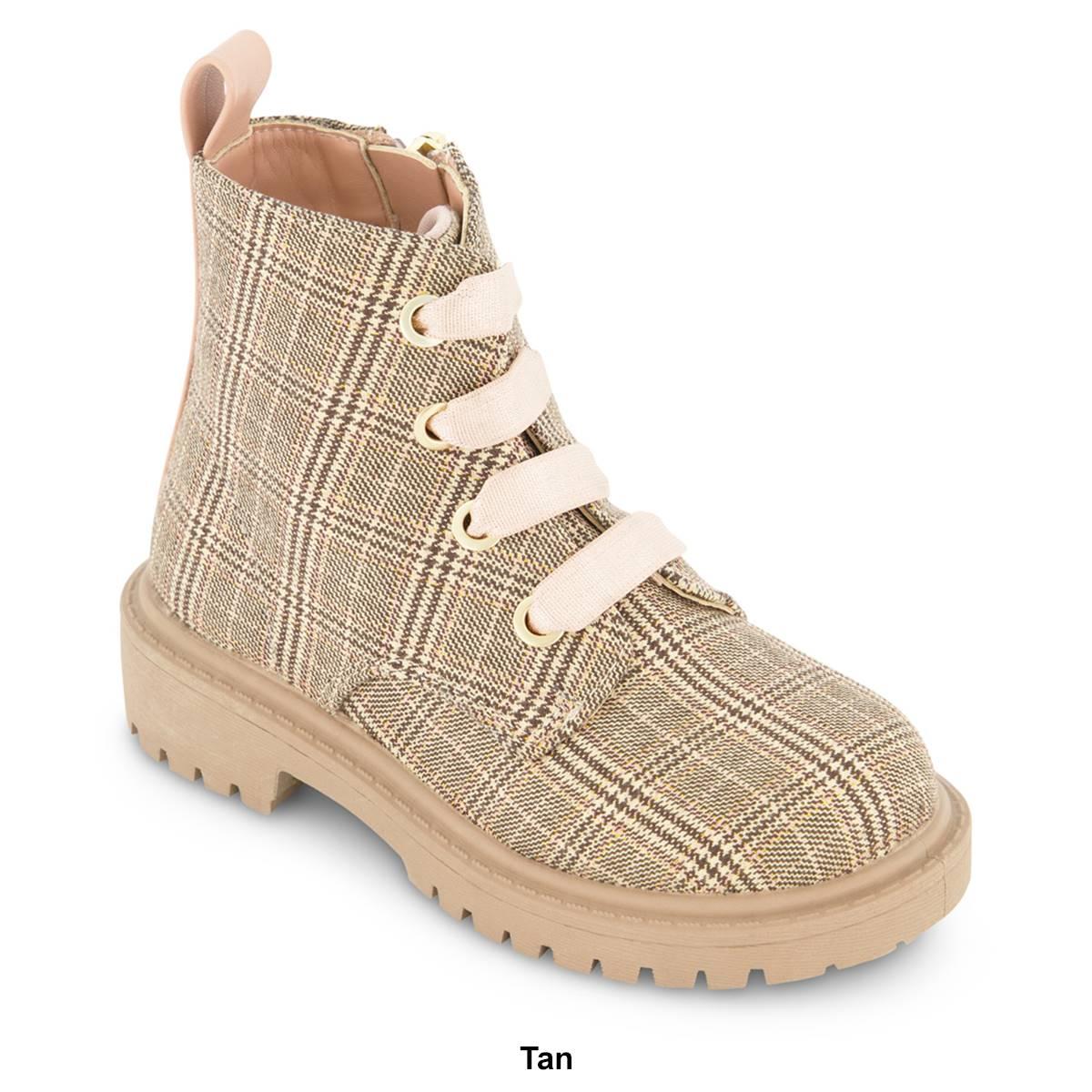 Little Girls Sam & Libby Combat Emilia Combat Boots