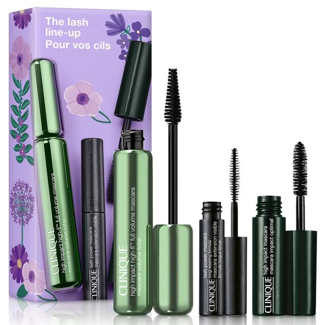 Clinique The Lash Lineup Mascara Makeup Gift Set - $53 Value