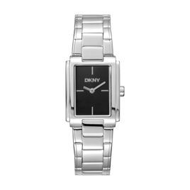 Womens DKNY Black Dial Stainless Steel Watch - DK1L121M0055