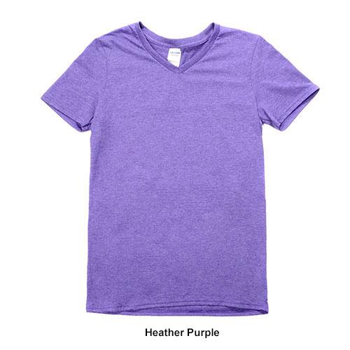 Mens Gildan® Soft Style™ V-Neck Short Sleeve Tee