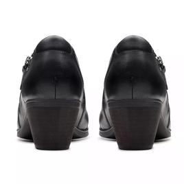 Womens Clarks® Emily 2 Braley Black Ankle Boots
