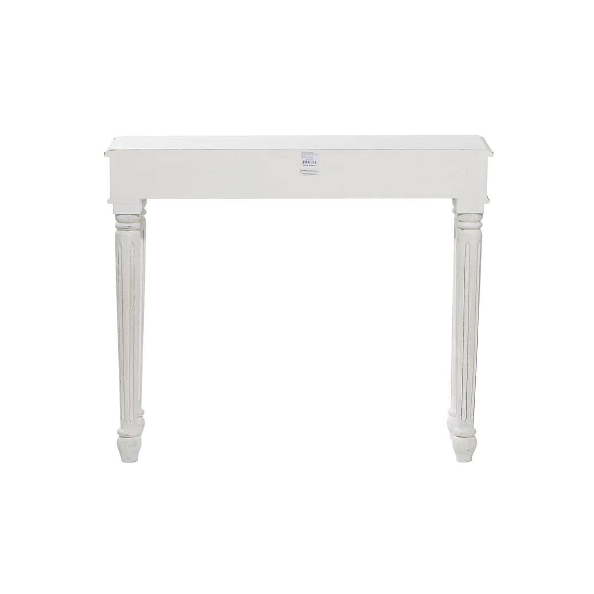 9th & Pike® Large Wood Carved Console Table