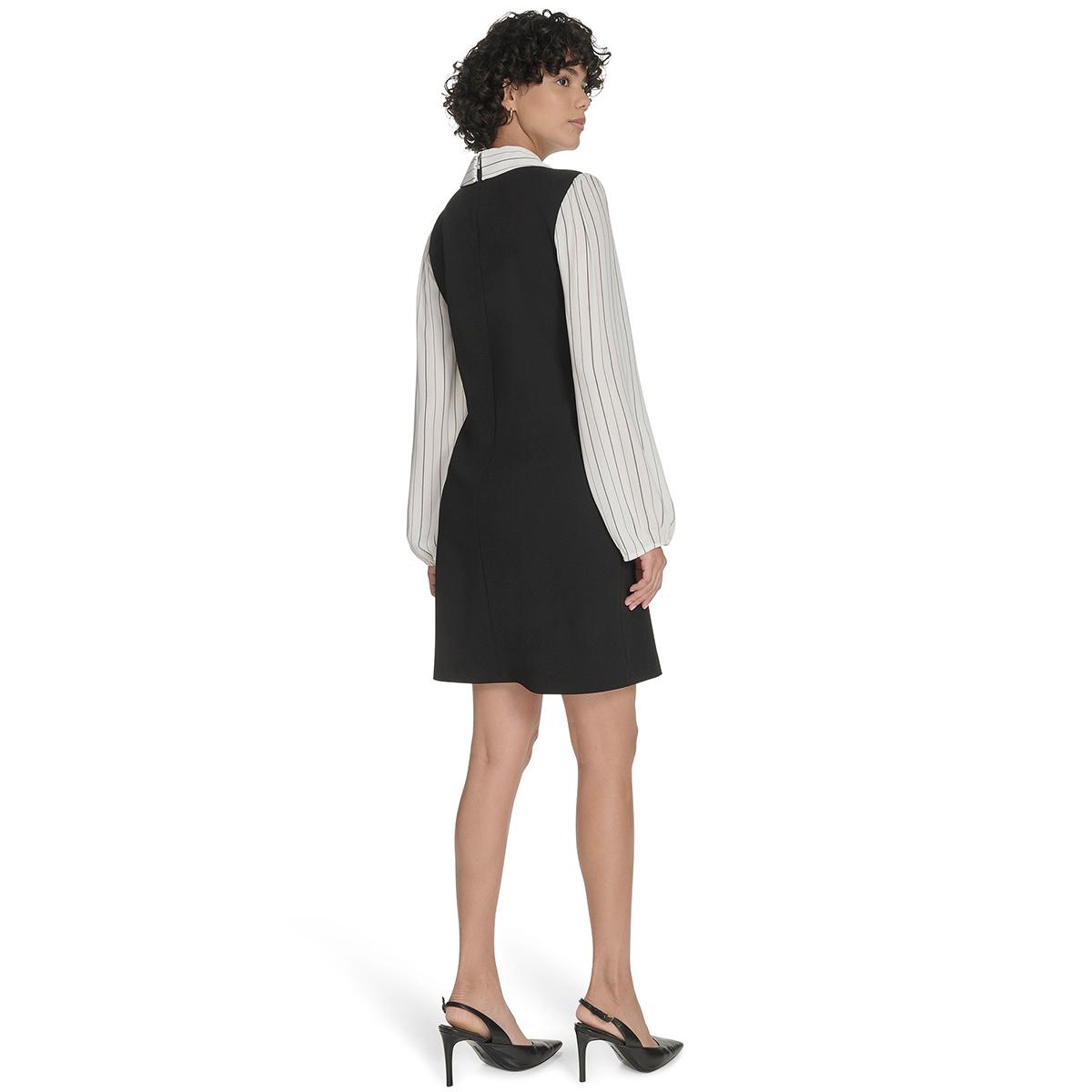 Womens Tommy Hilfiger Stripe Two in One Shift Dress