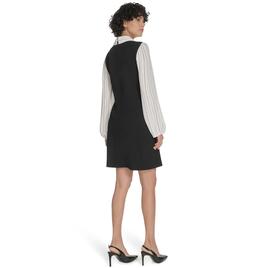 Womens Tommy Hilfiger Stripe Two in One Shift Dress