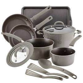 Rachael Ray Cook + Create 11pc. Aluminum Nonstick Cookware Set