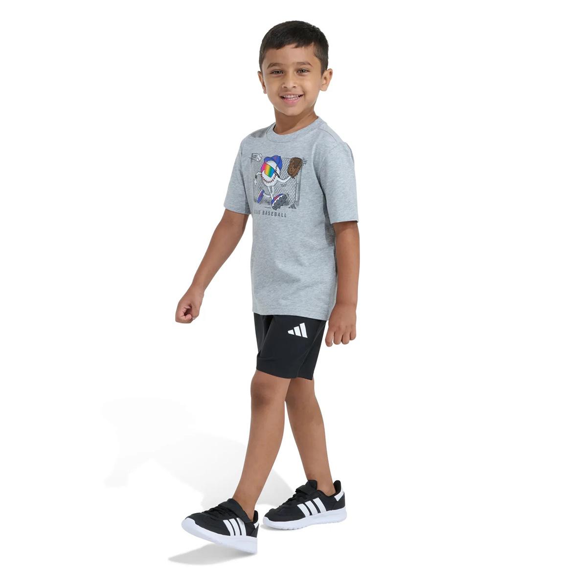 Boys (4-7) adidas™ Graphic Tee & Woven Short Set