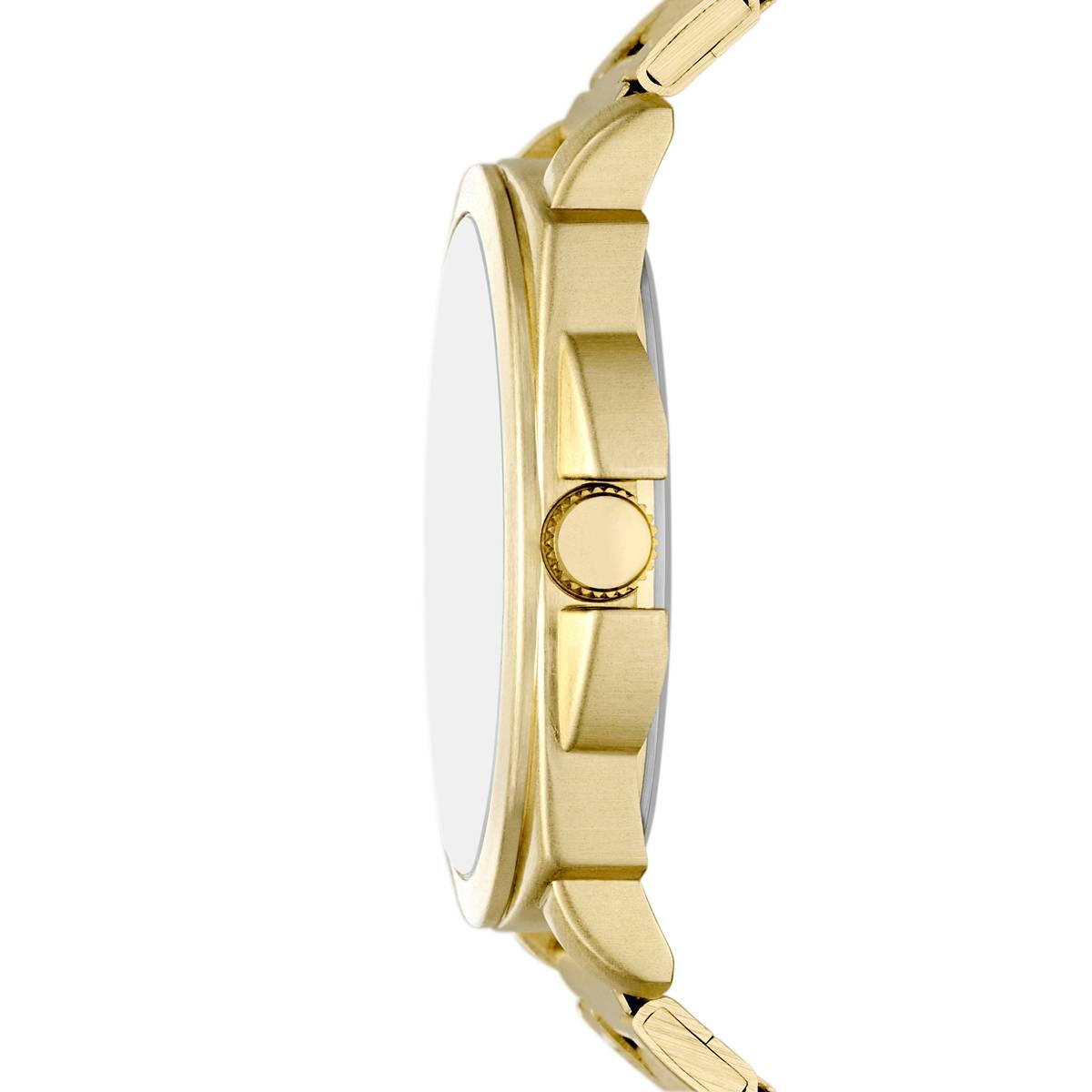 Mens Folio Gold-Tone Dial Watch & Bracelet Set - FMDFL6092