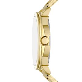 Mens Folio Gold-Tone Dial Watch & Bracelet Set - FMDFL6092