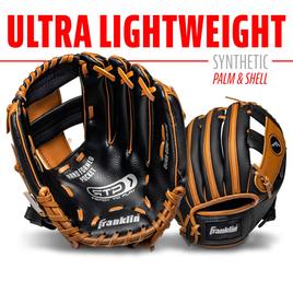 Franklin® 9.5in. Tee Ball Glove and Ball  - Black/Tan