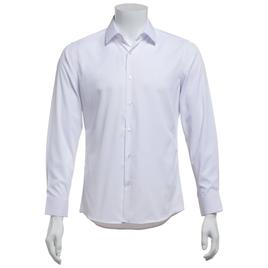 Mens Bill Blass Microfiber Tonal Stripe Slim Fit Dress Shirt