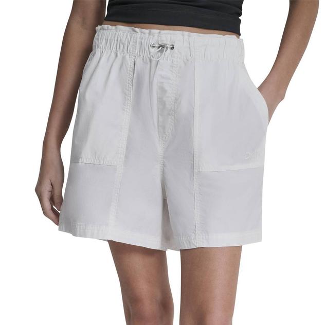 Womens DKNY Sport Mid Rise Solid Active Shorts