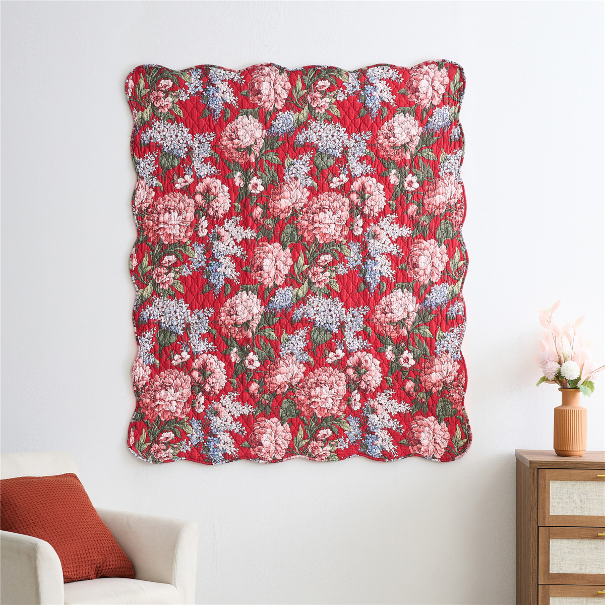 Greenland Home Fashions™ Millie Reversible Quilted Throw Blanket