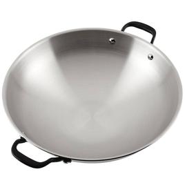 KitchenAid® 15in. 5-Ply Clad Stainless Steel Wok