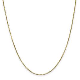Gold Classics(tm) 10kt. Gold 1mm 22in. Box Chain Necklace