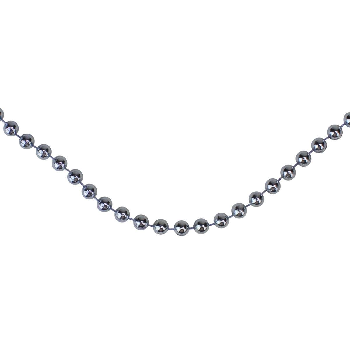 Northlight Seasonal Sky Blue Beaded Christmas Garland
