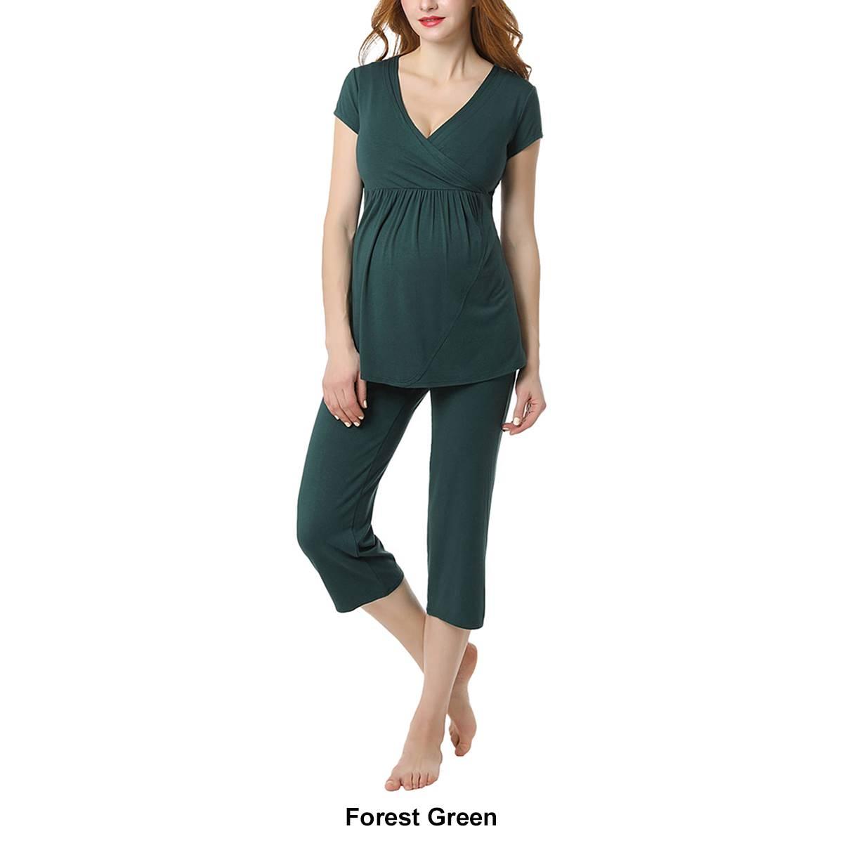 Womens Glow & Grow® Maternity Nursing Pajama Set