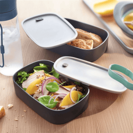 BergHOFF Leo 3pc. Dual Bento Box Set with Strap
