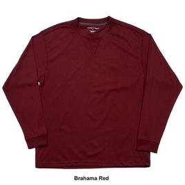 Mens Preswick & Moore Long Sleeve V-Notch Sleep Shirt