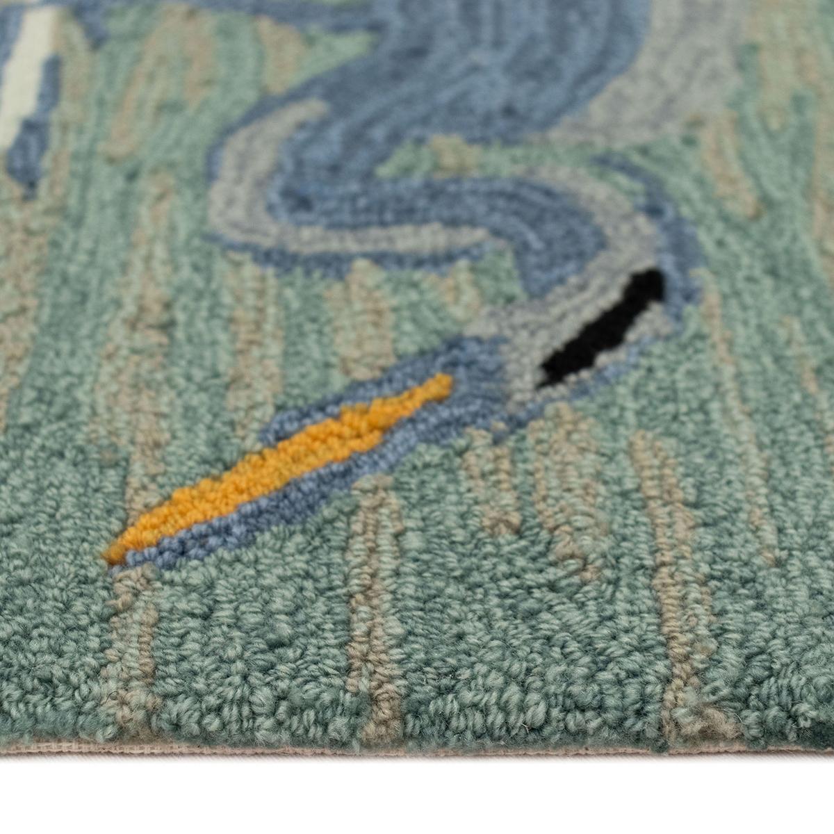 Liora Manne Frontporch Blue Heron Indoor/Outdoor Area Rug