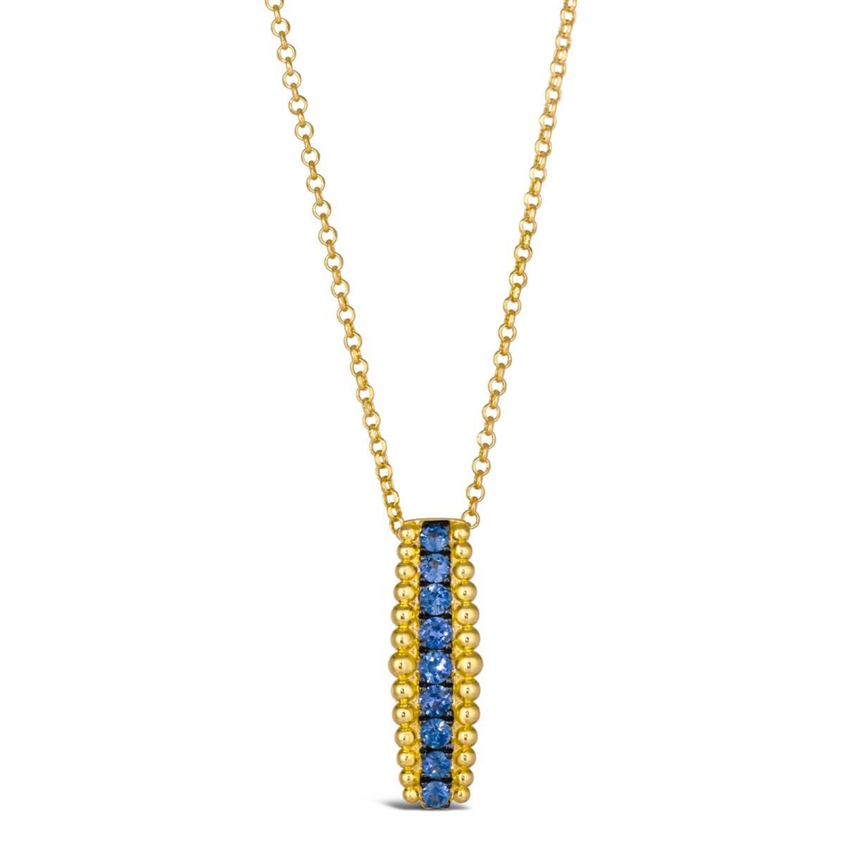 Le Vian(R) Honey Gold(tm) Blueberry Sapphire(tm) Pendant Necklace