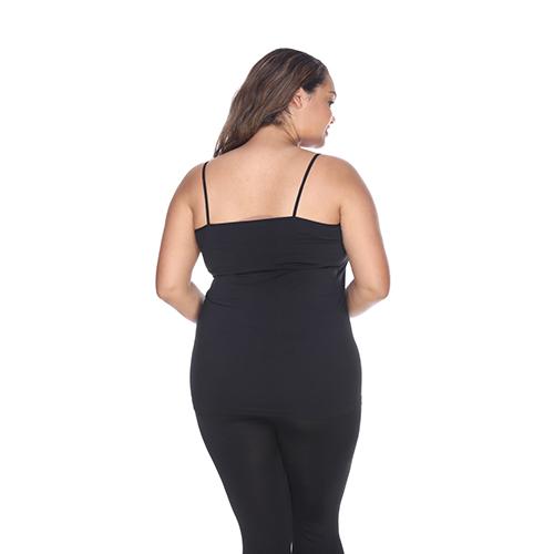 Plus Size White Mark Basic Camisole
