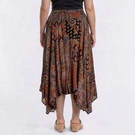 Juniors Plus Angie Handkerchief Hem Skirt