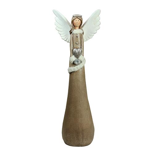 Northlight 24in. Angel with Heart Christmas Figurine