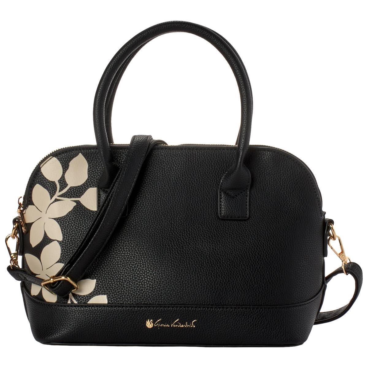 Gloria Vanderbilt Floral Dome Satchel