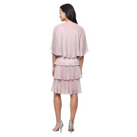 Petite SLNY Shimmer Tiered Jacket Dress