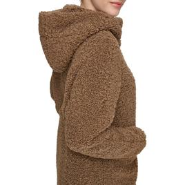Womens Marc New York Sherpa Jacket With Hood