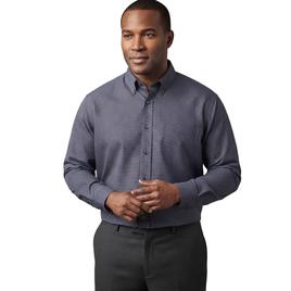 Mens Big & Tall Christian Aujard Checkered Dress Shirt - Black