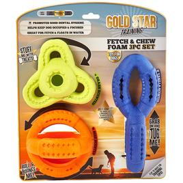 Gold Star Training Dog Toy - 3 Pack