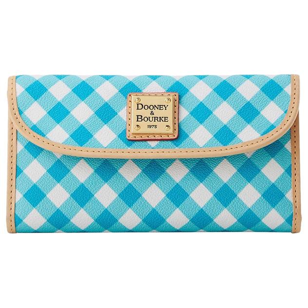 Womens Dooney & Bourke Gingham II Continental Wallet