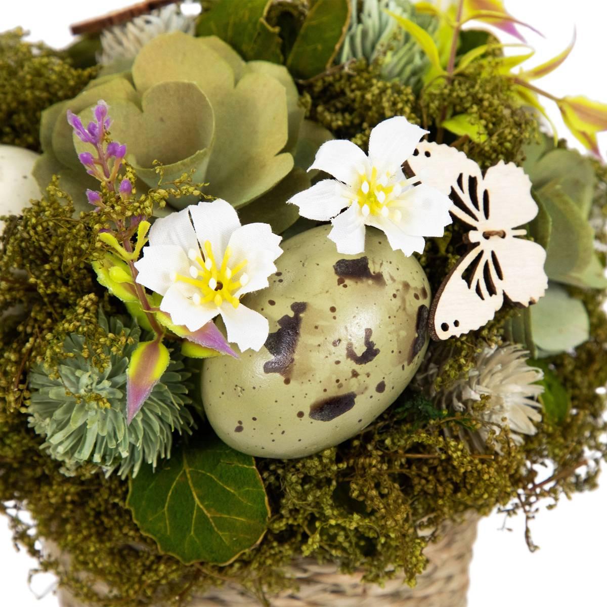 Northlight Seasonal Mixed Floral & Easter Egg Artificial Plant