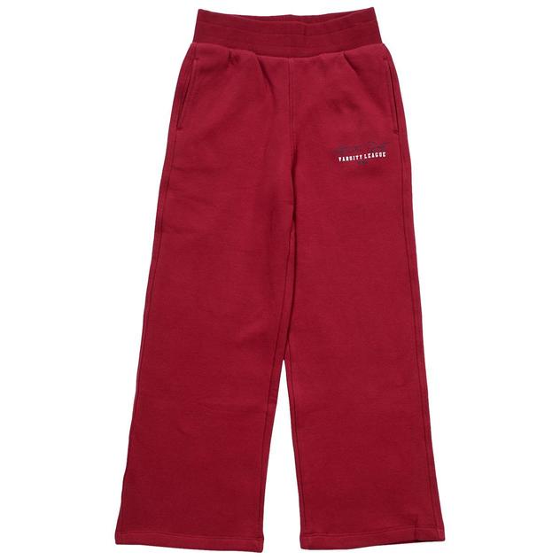 Girls (7-14) 90 Degree® by Reflex Varsity Fleece Lined Sweatpants