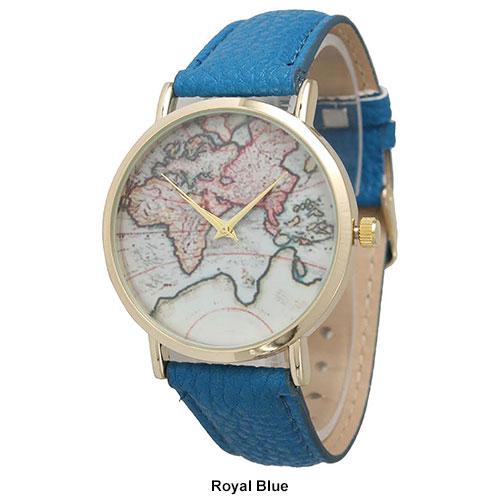 Womens Olivia Pratt Leather Travelers Watch - 13289