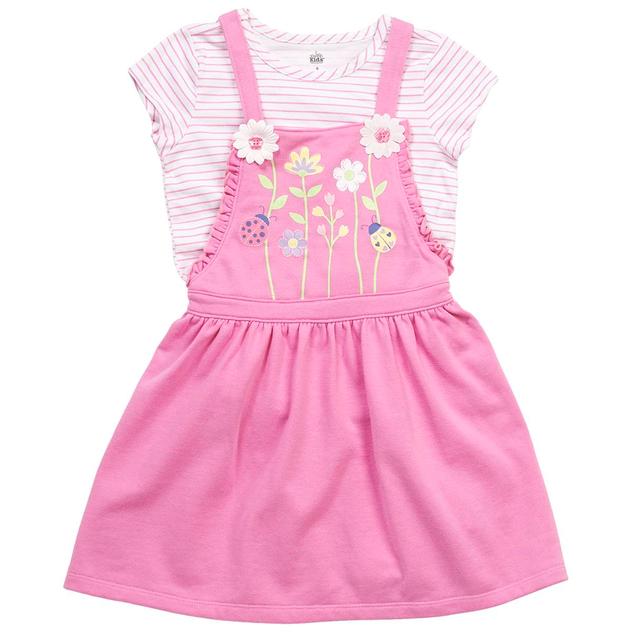 Girls (4-6x) Kids Headquarters® 2pc. Flowers Jumper Set