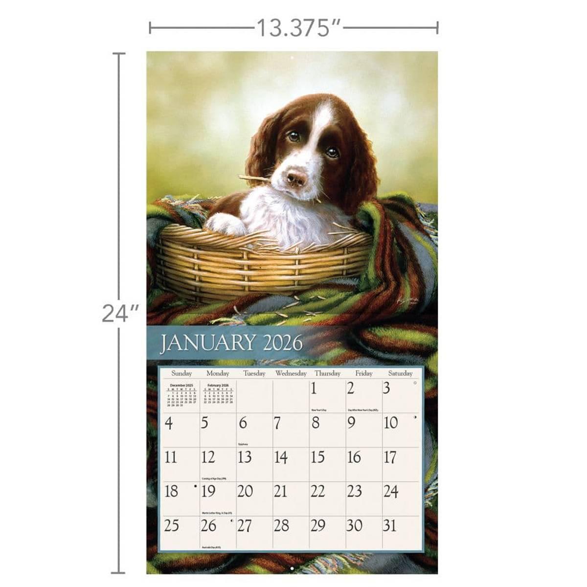 Lang® 2026 Love of Dogs Wall Calendar