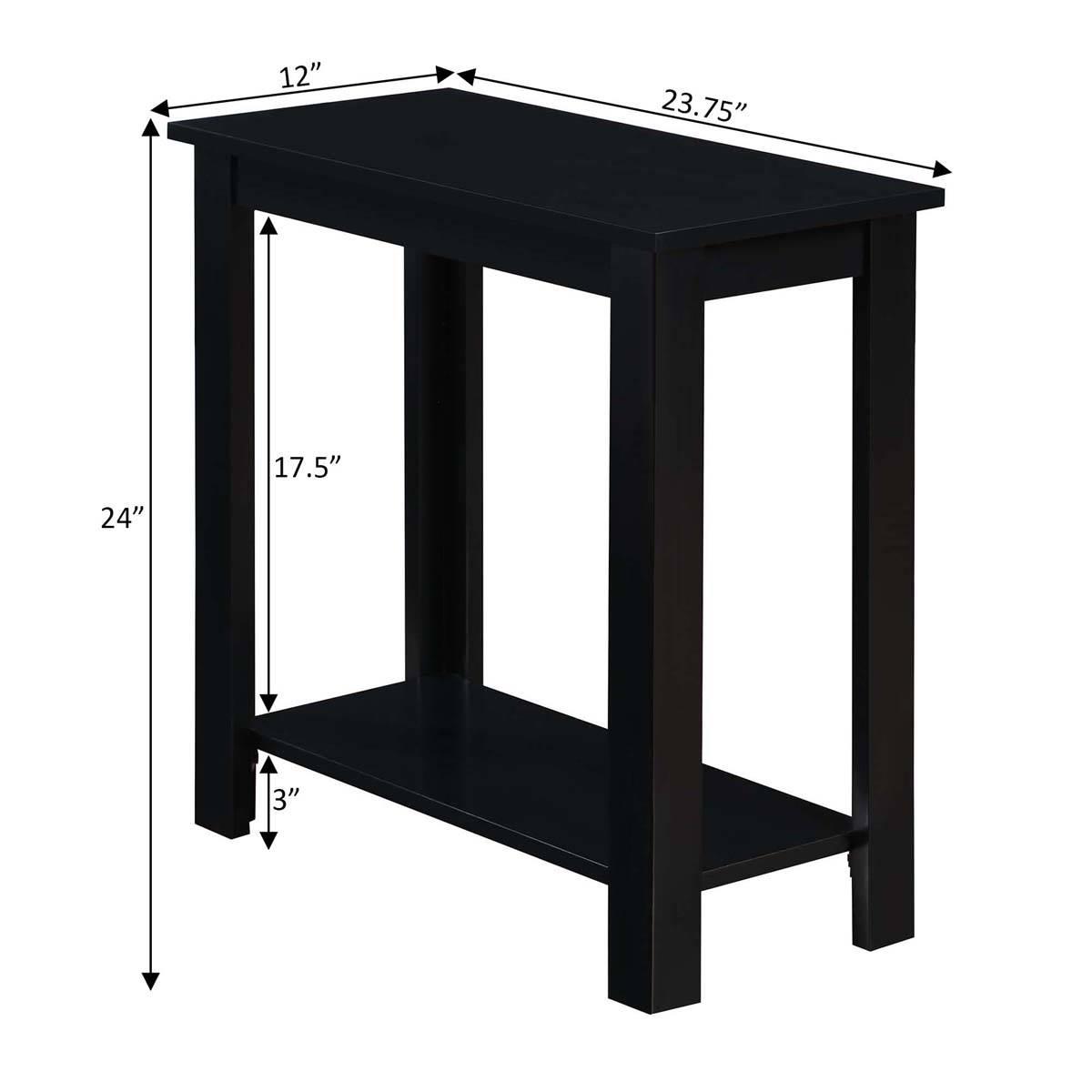 Convenience Concepts Designs2Go Baja Chairside End Table