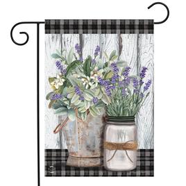 Briarwood Lane Farmhouse Flowers Garden Flag