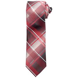 Mens Van Heusen(R) Plaid w/ White Stripe Tie
