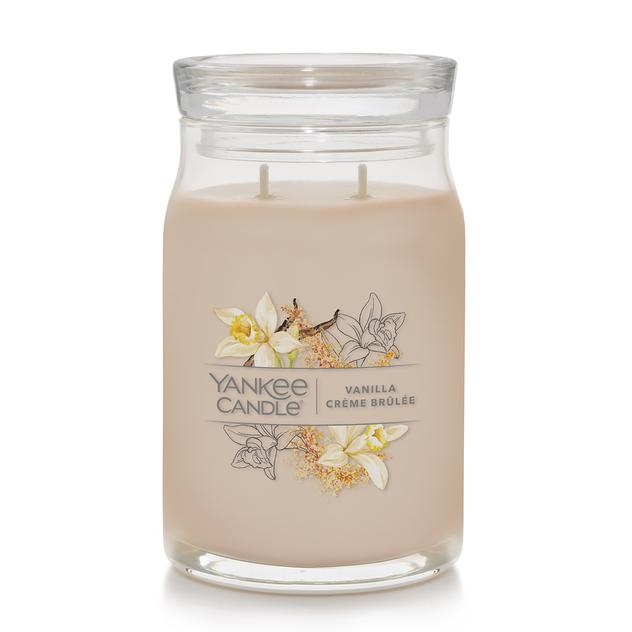 Yankee Candle® 20oz. Signature Vanilla Creme Brulee Jar Candle