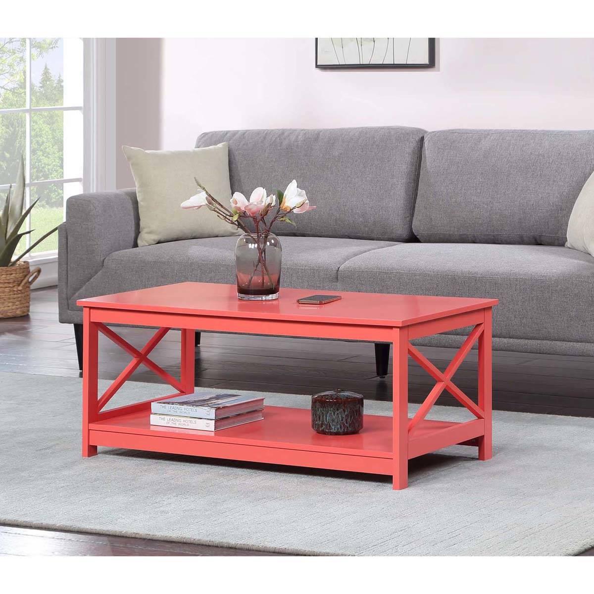 Convenience Concepts Oxford 2-Tier Coffee Table